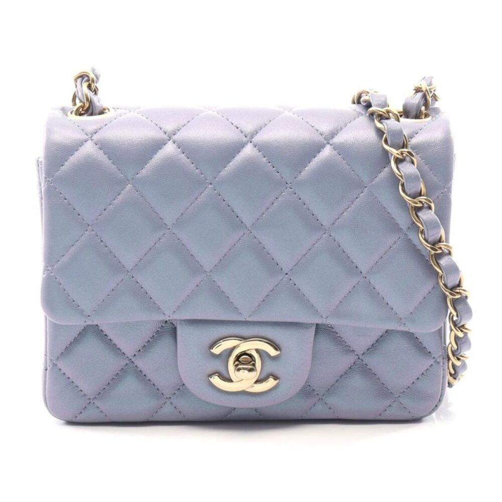 Chanel Metallic Lambskin Shoulder Bag